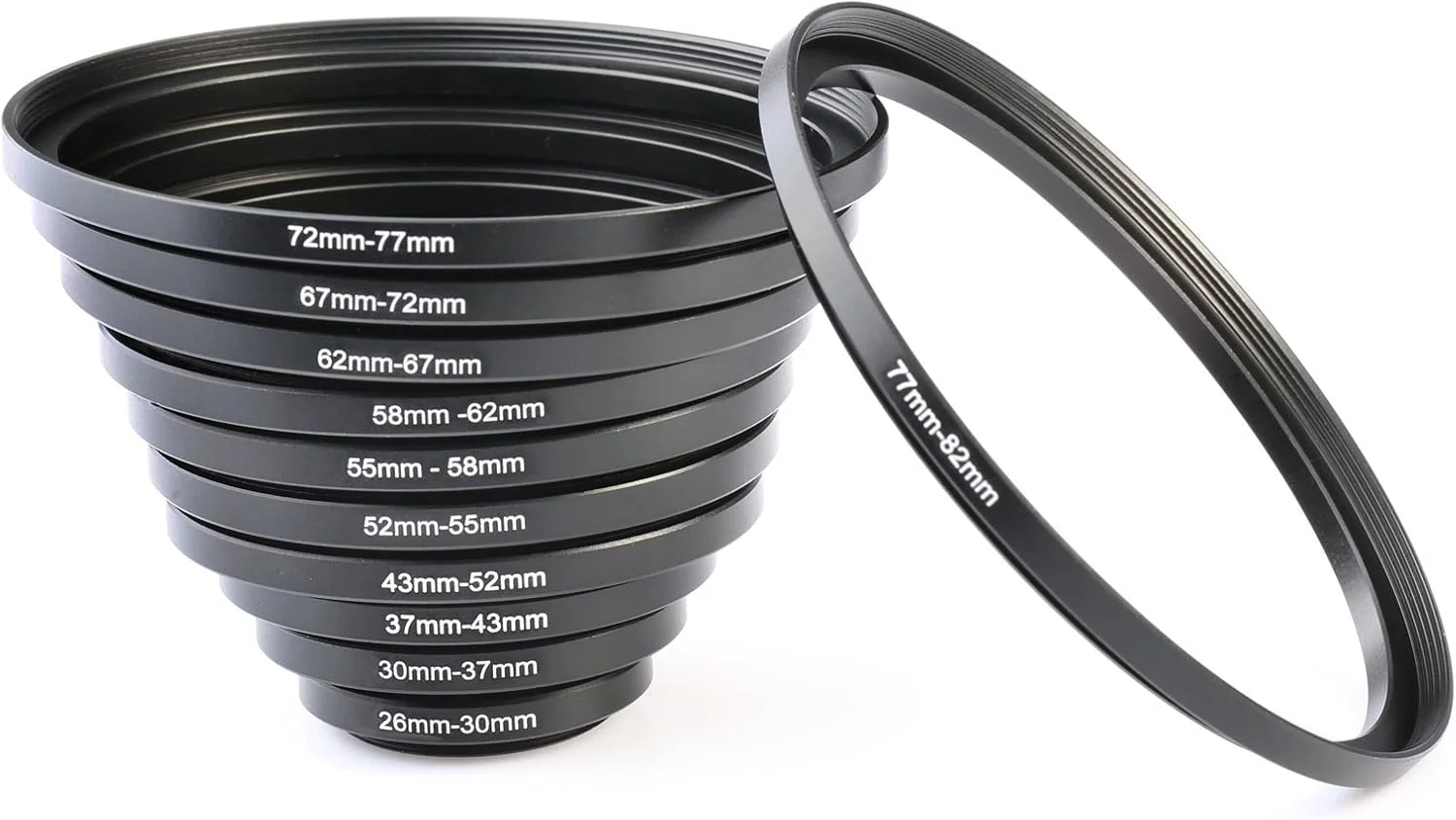 Step-up/down rings