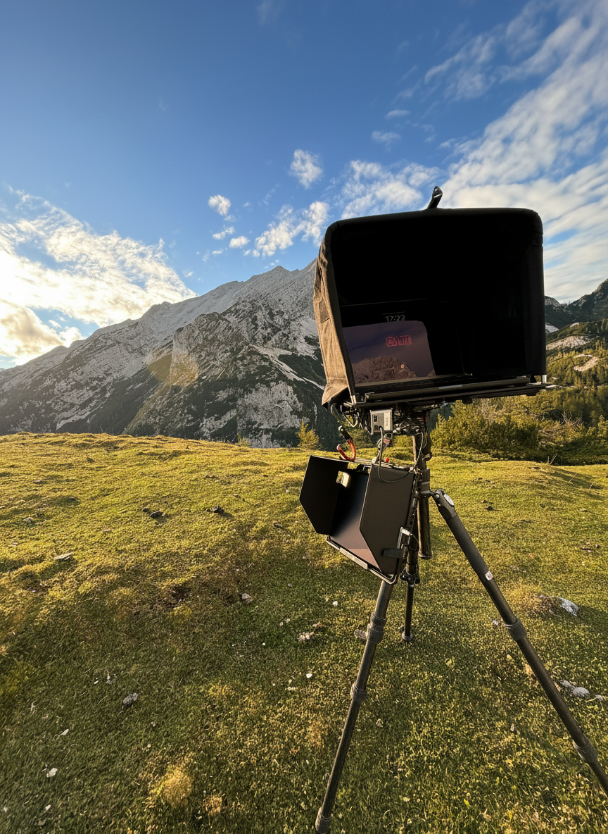 Coyote monitor in the Alps